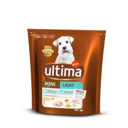 8410650252087Ultima Dog Crocchette Mini Light Pollo 800gr