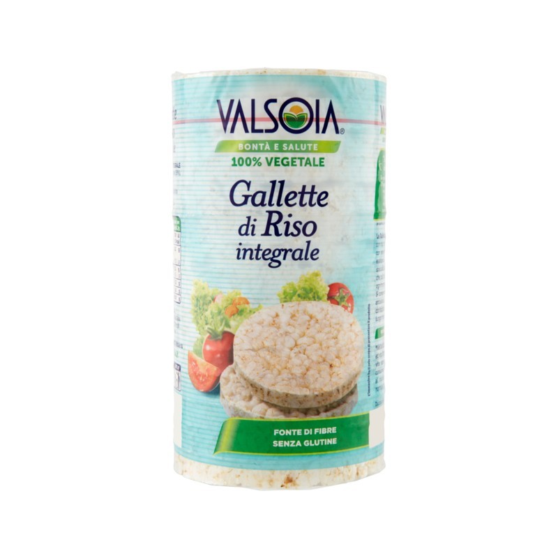 8006040531001Valsoia Rys Gallette Riso Integrale 100gr 8006040531001Valsoia Rys Gallette Riso Integrale 100gr