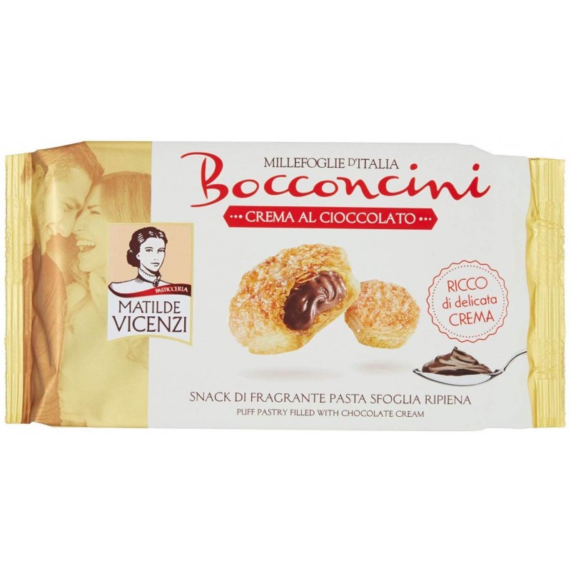 8000350006280Vicenzi Bocconcini Crema Cioccolato 100gr
