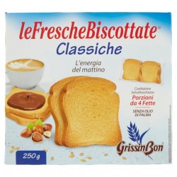 8001405000017Grissin Bon Le Fresche Biscottate Classiche 250gr