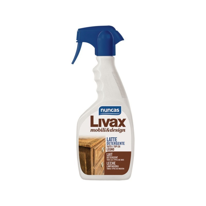 8001704406855Nuncas Livax Mobili E Design Latte Detergente Spray 500ml