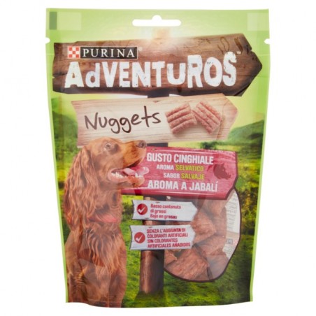 7613034998040Purina Adventuros Nuggets Cinghiale 90gr
