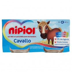 8001040093603Nipiol Omogeneizzato Cavallo 2x80gr
