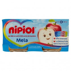 8001040093696Nipiol Omogeneizzato Mela 2x80gr