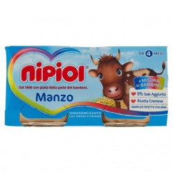 8001040093665Nipiol Omogeneizzato Manzo 2x80gr