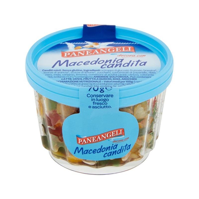 80255031Paneangeli Macedonia Candita 70gr