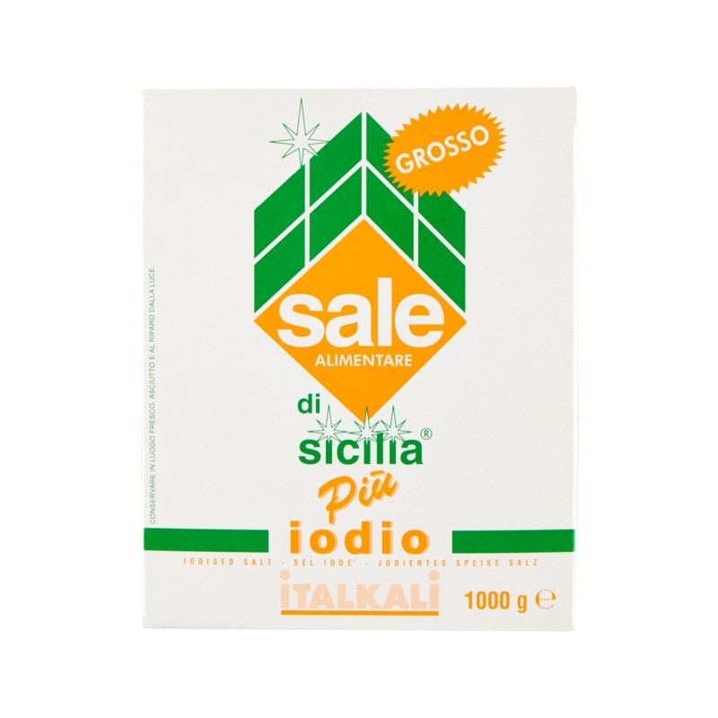8007620205107Sale Di Sicilia Iodio Piu' Grosso 1000gr 8007620205107Sale Di Sicilia Iodio Piu' Grosso 1000gr