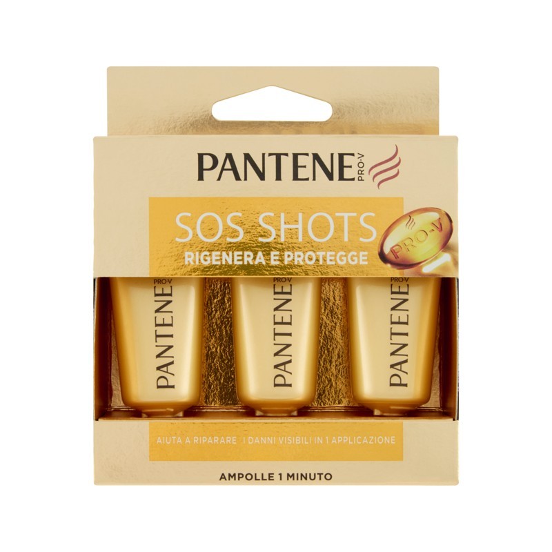 8001841733654Pantene Sos Shots Ripara E Protegge Ampolle 3x15ml