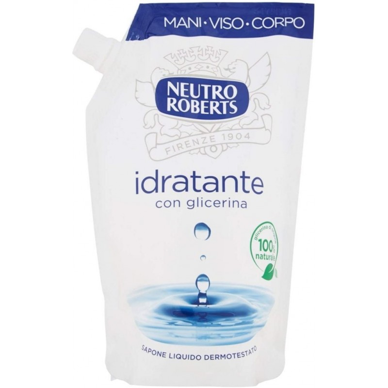 8002410009910Neutro Roberts Sapone Liquido Eco Ricarica Idratante 400ml