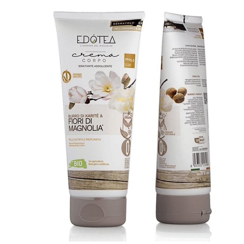 8033532153922Edotea Crema Corpo Burro Di Karite' E Fiori Di Magnolia 200ml