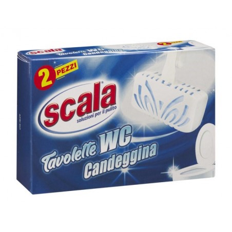 8006130504380Scala Wc Tavoletta Candeggina 2pz
