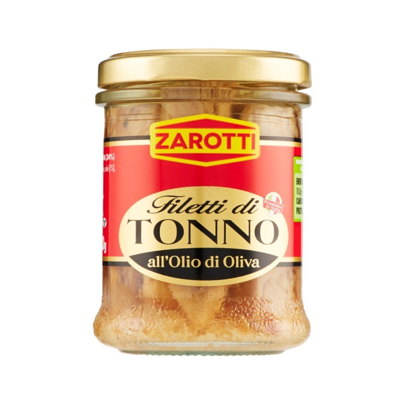 8017384050912Zarotti Filetti Tonno All'olio Di Oliva 200gr