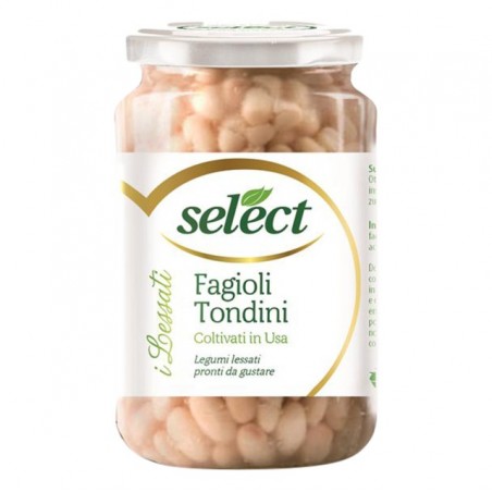 8006280610245Select Fagioli Tondini Vetro 360gr