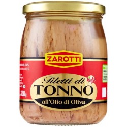 8017384050899Zarotti Filetti Tonno All'olio Di Oliva 520gr