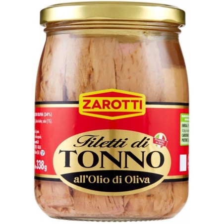 8017384050899Zarotti Filetti Tonno All'olio Di Oliva 520gr
