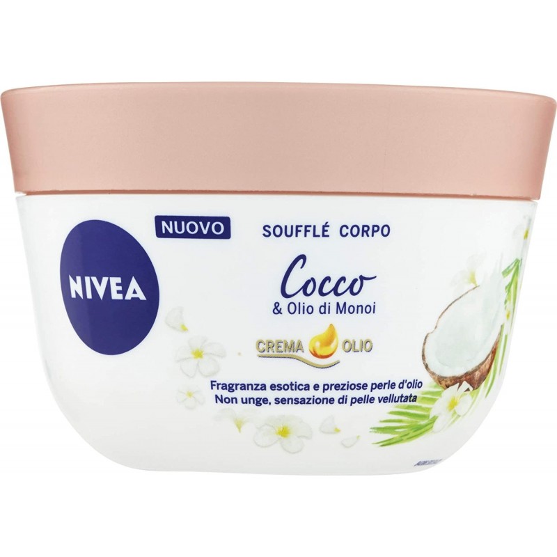 40063140NIVEA SOUFFLE' CORPO COCCO & MONOI VASO 200ML