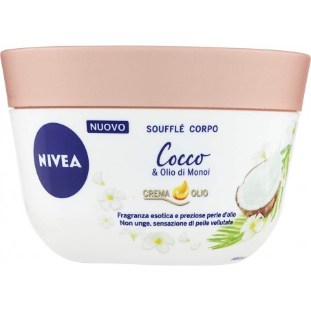40063140NIVEA SOUFFLE' CORPO COCCO & MONOI VASO 200ML