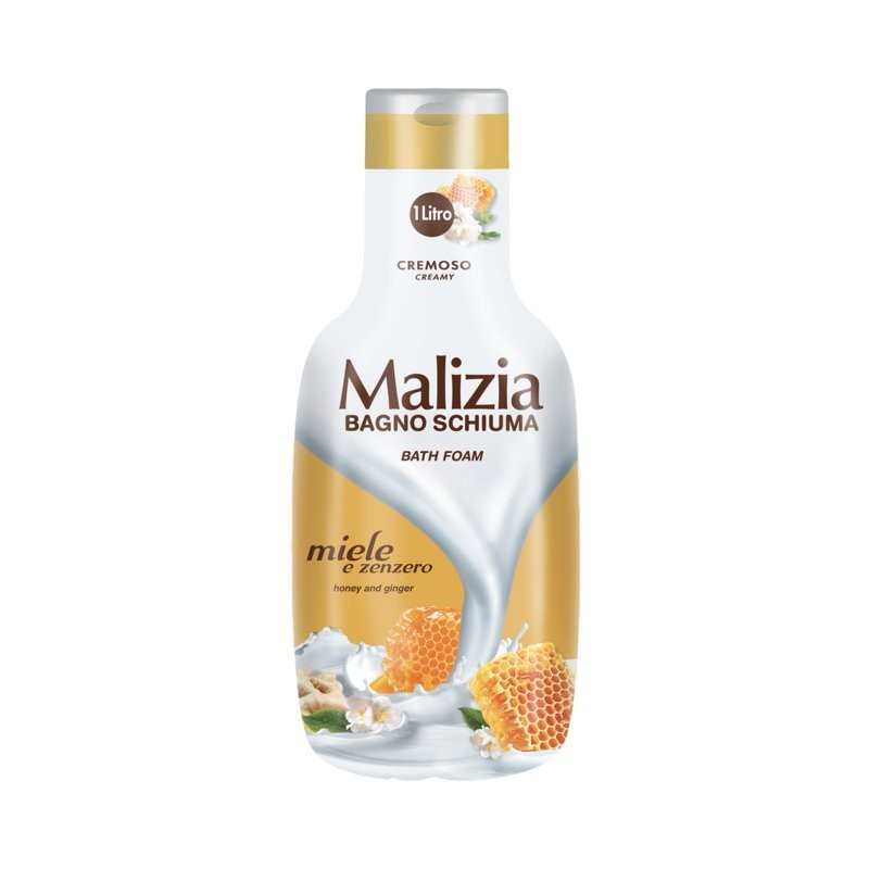 8003510032167Malizia Bagno Schiuma Miele E Zenzero 1000ml
