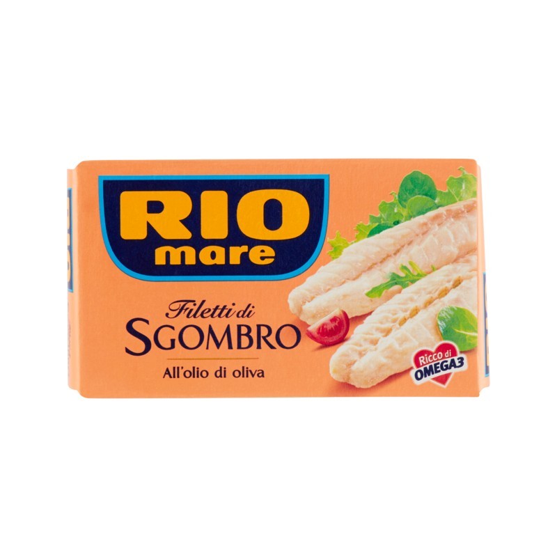 8004030378001Rio Mare Filetti Di Sgombro Olio Di Oliva 125gr