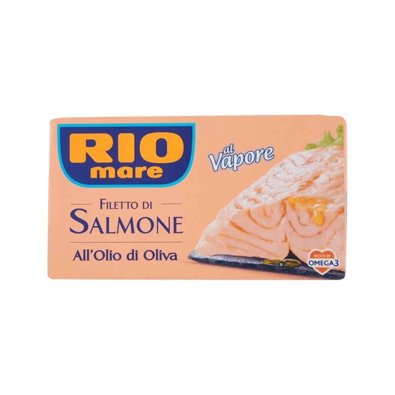 8004030086005Rio Mare Filetto Di Salmone Al Vapore All'olio Di Oliva 150gr