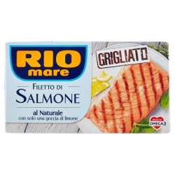 8004030525023Rio Mare Filetto Salmone Grigliato Al Naturale Con Limone 150gr