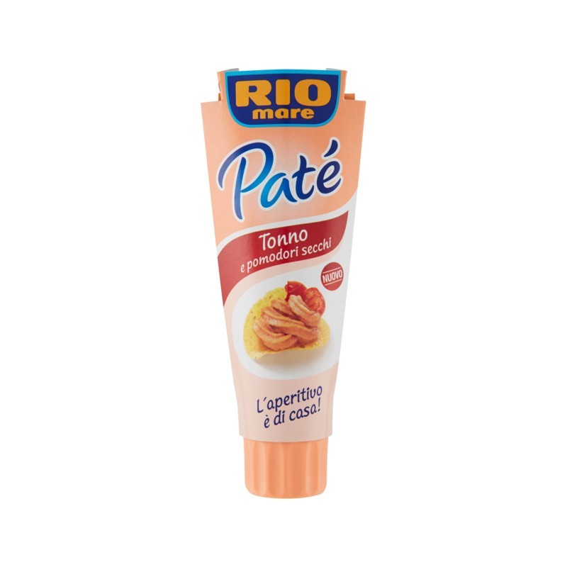 8004030538047Rio Mare Pate' Di Tonno E Pomodori Secchi 100gr 8004030538047Rio Mare Pate' Di Tonno E Pomodori Secchi 100gr