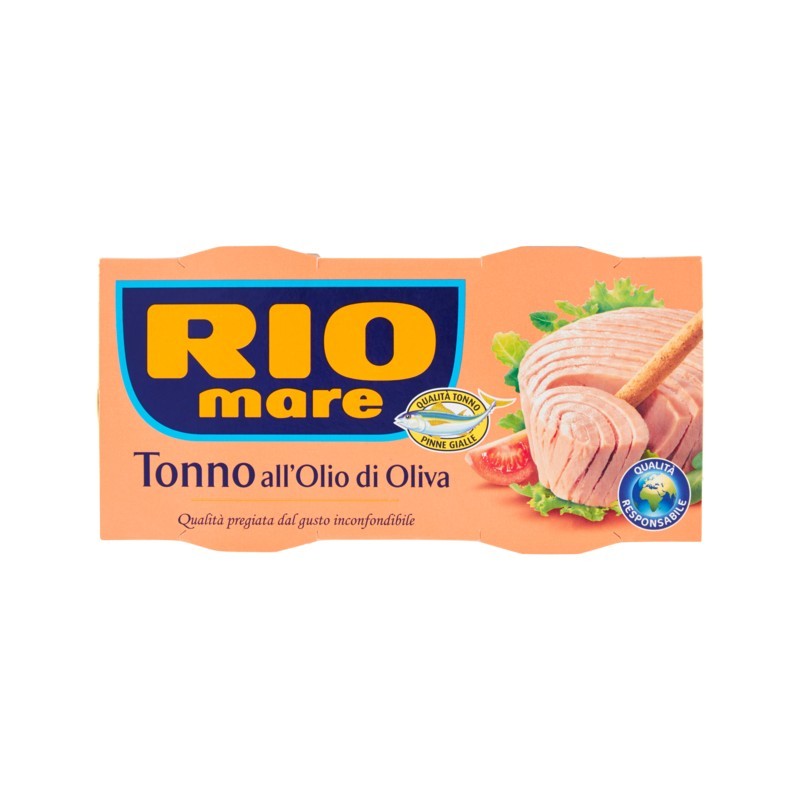 8004030381681Rio Mare Tonno All'olio Oliva 2x160gr