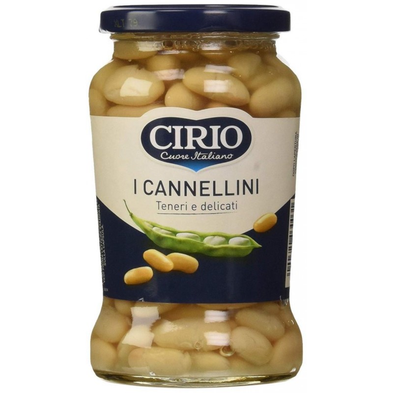 8000320030031Cirio Fagioli Cannellini Vetro 370gr