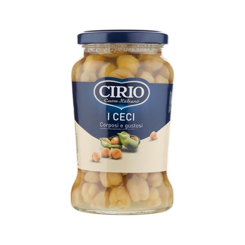 8000320030062Cirio Ceci Vetro 370gr