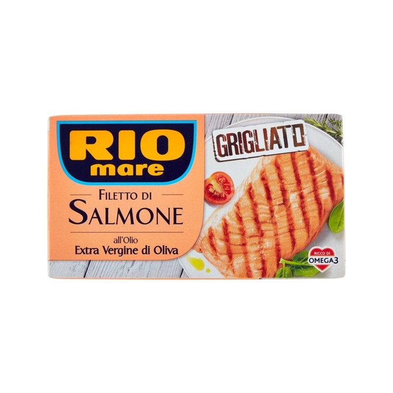 8004030525009Rio Mare Filetto Salmone Grigliato All'olio Extra Vergine Di Oliva 150gr