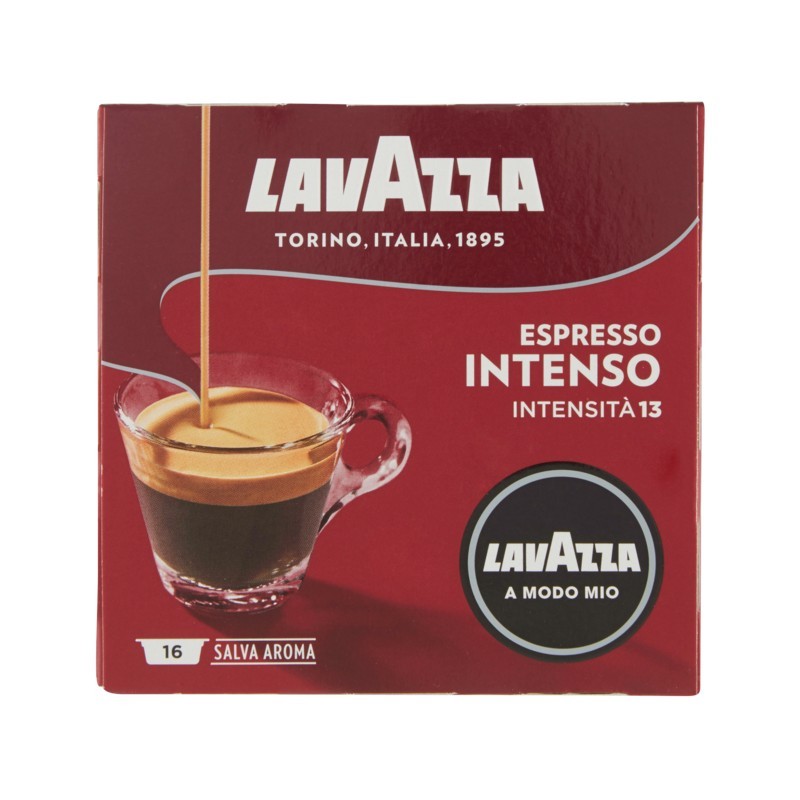 8000070086029Lavazza A Modo Mio Capsule Intenso 16pz