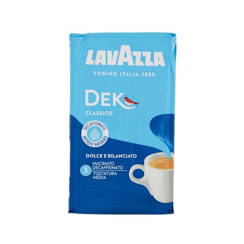 8000070011281Lavazza Caffe' Dek 250gr
