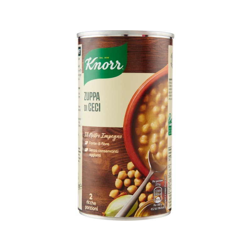 8717163885772Knorr Zuppa Di Ceci 545gr