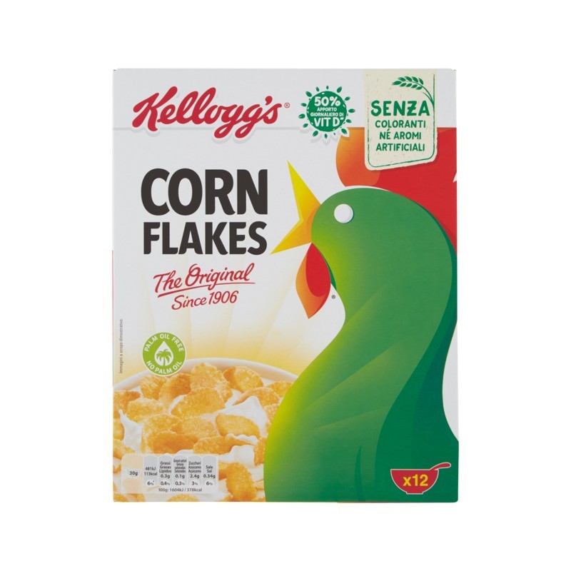 8010265640202Kellogg's Corn Flakes Originali 375gr