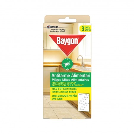 5000204092592Baygon Tarme Alimentari Protezione Cucina 3pz