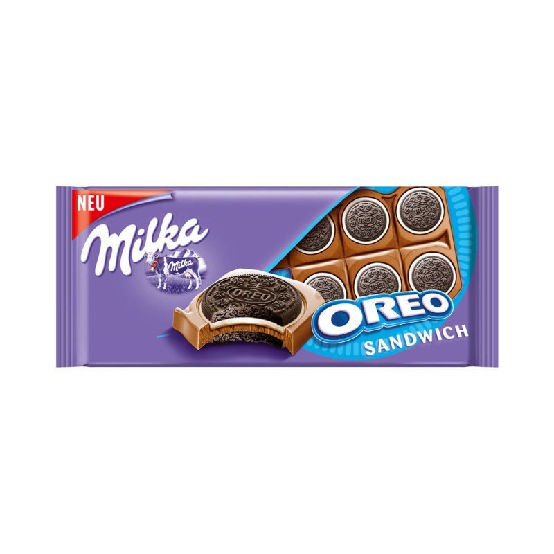 7622210824721Milka Tavoletta Oreo Sandwich 92gr