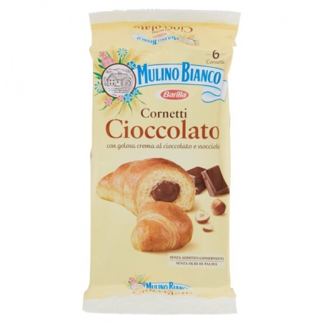 8076809542746Mulino Bianco Cornetti Cioccolato 300gr
