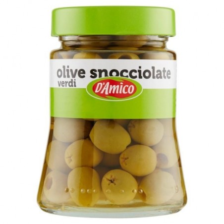 8005695005165D'amico Olive Verdi Snocciolate 290gr