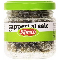 80409755D'amico Capperi Al Sale N.10 70gr