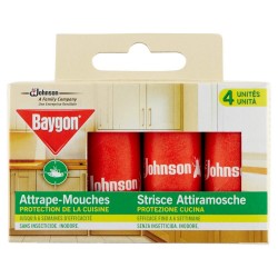 3092830247233Baygon Strisce Mosche Protezione Cucina 4pz