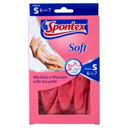3245422531566Spontex Guanti Soft Misura Small New 1pz