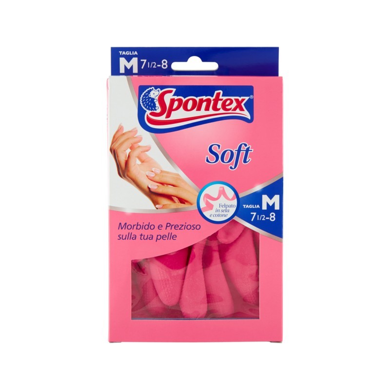 3245422531573Spontex Guanti Soft Misura Medium New 1pz