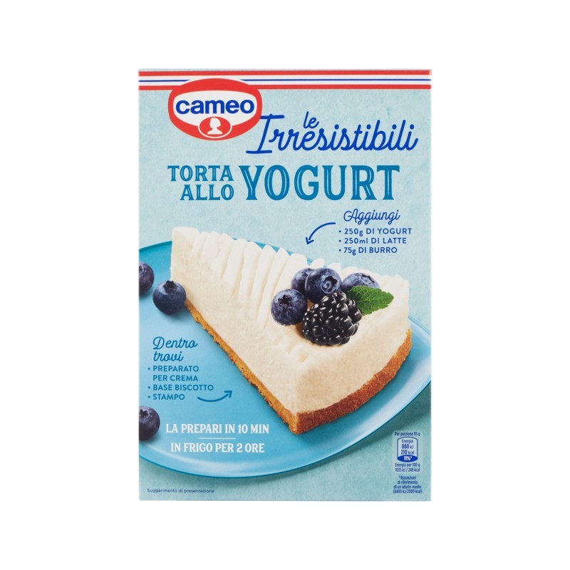 8003000168901Cameo Torta Yogurt Istantanea 270gr