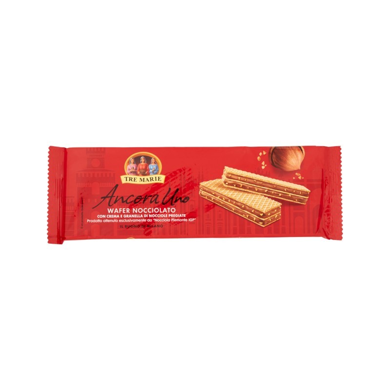 8002190006208Tre Marie Wafer Nocciolato 140gr