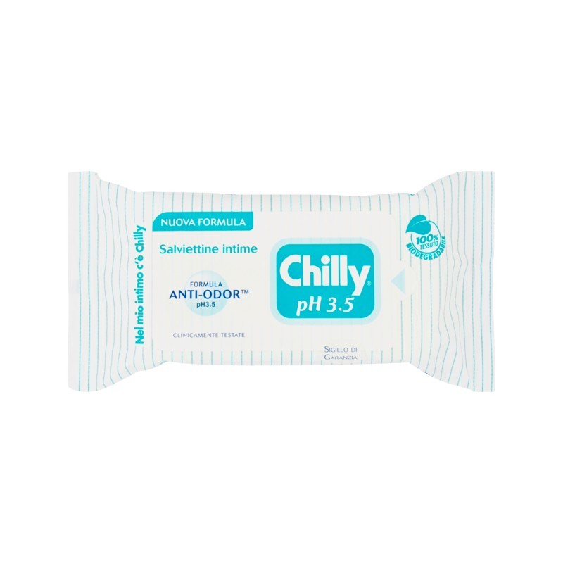 8002410034486Chilly Salviettine Intime Ph 3,5 New 12pz