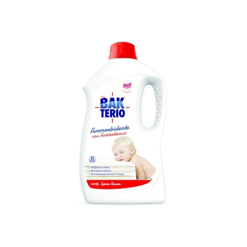 8032680393419Bakterio Ammorbidente Con Ammorbidente 32 Misurini 1920ml