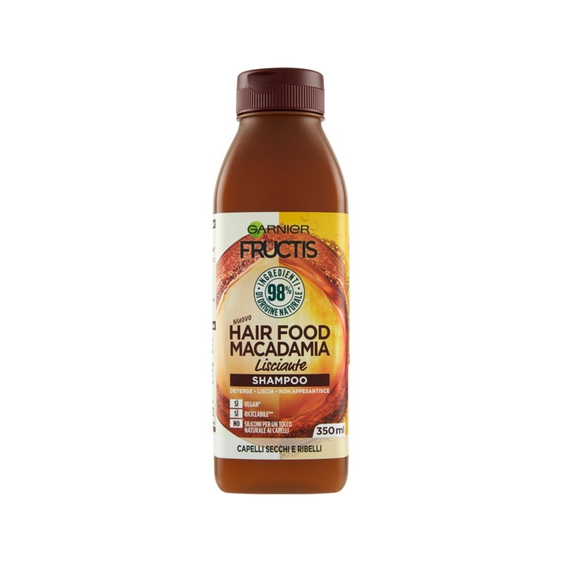 3600542289696Fructis Shampoo Hair Food Macadamia 350ml