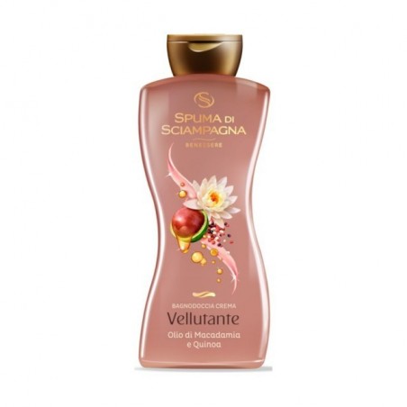 8007750012422Spuma Di Sciampagna Bagno Doccia Vellutante - Olio Di Macadamia E Quinoa 650ml