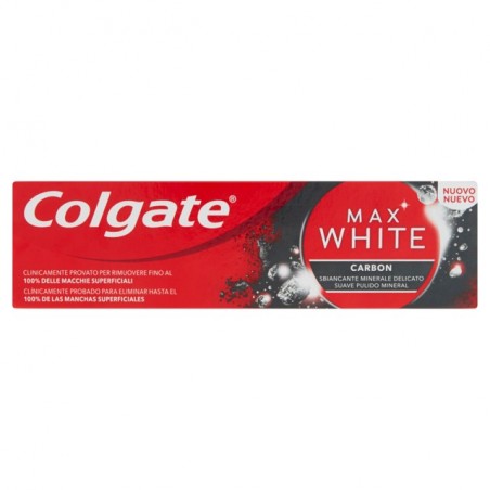 8718951249950Colgate Dentifricio Max White Carbon 75ml