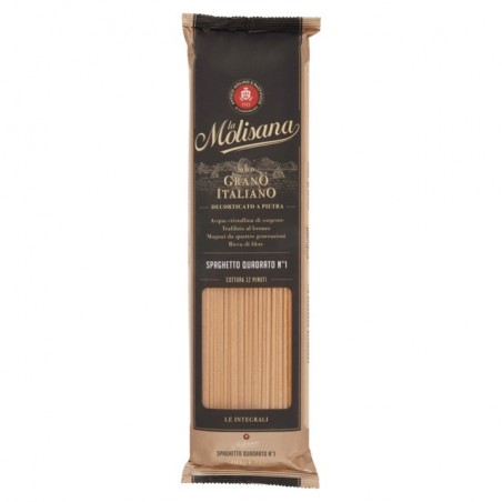 8004690611517La Molisana Integrale 001 Spaghetto Quadrato 500gr